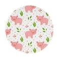 thumbnail image 1 of Disketp Funny Little Pigs Small Mouse Pad 7.9x7.9 Inches,Washable Round Mousepad For Office Laptop Computer,Non-Slip Rubber Base Mouse Pads For Wireless Mouse, 1 of 8