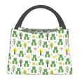 thumbnail image 1 of Disketp Funny Toad Insulated Bags, Insulated Cooler Bag Totes for Lunch Beach Camping, 1 of 6
