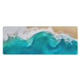 thumbnail image 1 of Disketp Gaming Mouse Pad Beach Pattern Large Mouse Mat Long Extended Desk Pad Non-Slip Rubber Mice Pads Stitched Edges Thin Pad (11.8x31.5 Inch), 1 of 9