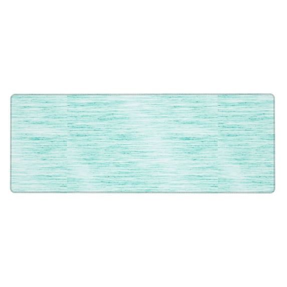 Disketp Gaming Mouse Pad Blue Bright Pattern Large Mouse Mat Long Extended Desk Pad Non-Slip Rubber Mice Pads Stitched Edges Thin Pad (11.8x31.5 Inch)