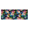 thumbnail image 1 of Disketp Gaming Mouse Pad Colorful Flowers Pattern Large Mouse Mat Long Extended Desk Pad Non-Slip Rubber Mice Pads Stitched Edges Thin Pad (11.8x31.5 Inch), 1 of 9