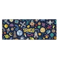 thumbnail image 1 of Disketp Gaming Mouse Pad Colorful Space Pattern Large Mouse Mat Long Extended Desk Pad Non-Slip Rubber Mice Pads Stitched Edges Thin Pad (11.8x31.5 Inch), 1 of 9