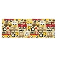 thumbnail image 1 of Disketp Gaming Mouse Pad Vehicles Pattern Large Mouse Mat Long Extended Desk Pad Non-Slip Rubber Mice Pads Stitched Edges Thin Pad (11.8x31.5 Inch), 1 of 9