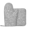 thumbnail image 1 of Disketp Glittersilver Oven Mitts And Potholders Bbq Gloves-Oven Mitts And Pot Holders With Recycled Infill Silicone Non-Slip Cooking Gloves For Cooking Baking Grilling, 1 of 9