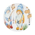 thumbnail image 1 of Disketp Gnome Camping Fishing Small Mouse Pad 7.9x7.9 Inches,Washable Round Mousepad for Office Laptop Computer,Non-Slip Rubber Base Mouse Pads for Wireless Mouse, 1 of 8