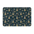 thumbnail image 1 of Disketp Gold Snowflake Christmas Tree Mat for Front Door Outside - Doormat Outdoor Entrance - Welcome Mats Outdoor,Outside Entry and Outdoor Entrance 16''x24'', 1 of 1