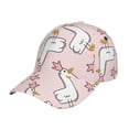thumbnail image 1 of Disketp Goose Queen Print Baseball Caps For Outdoor Sports Fashion Casual Outdoor Caps Men Women, 1 of 1