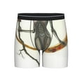 thumbnail image 1 of Disketp Gothic Skeleton With Roses Men's Boxer Briefs Men’s Underwear Boxer Briefs for Men, 1 of 7