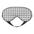 thumbnail image 1 of Disketp Gray Checkboard Print Sleep Mask-Eye Mask for Sleeping,Comfortable & Super Soft Eye Mask with Adjustable Strap,Travel Eye Mask, 1 of 1