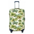thumbnail image 1 of Disketp Green Hawaii Palms Elastic Travel Luggage Cover Travel Suitcase Protective Cover For Trunk Case Apply To 18''-32'' Suitcase Cover-Small, 1 of 7