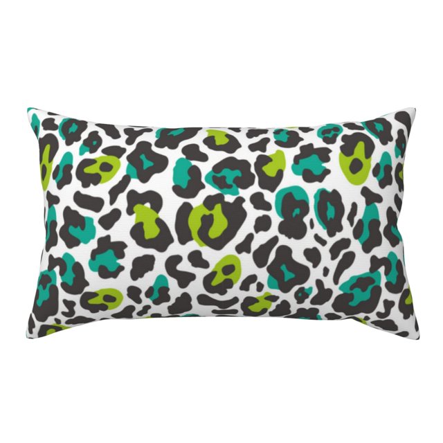 Disketp Green Leopard Pillowcase, Queen Size Pillow Cases for Bedroom