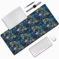 thumbnail image 1 of Disketp Halloween Elements Gaming Mouse Mat Long Extended Mouse Pad Desk Mat Non-Slip Rubber Mice Pads Stitched Edges(315.5 x 16 x 0.12 Inches), 1 of 1