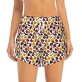 thumbnail image 1 of Disketp Halloween Pumpkin Print Women's Shorts Workout Shorts for Athletic Gym Running Shorts with Phone Pockets XX-Large, 1 of 8