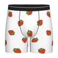 thumbnail image 1 of Disketp Hand Drawn Strawberry Men's Boxer Briefs Men’s Underwear Boxer Briefs for Men, 1 of 7