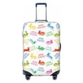 thumbnail image 1 of Disketp Happy Easter Rabbit Elastic Travel Luggage Cover Travel Suitcase Protective Cover For Trunk Case Apply To 18''-32'' Suitcase Cover-Large, 1 of 7