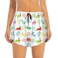 thumbnail image 1 of Disketp Happy Easter Rabbit Print Women's Shorts Workout Shorts for Athletic Gym Running Shorts with Phone Pockets Large, 1 of 8