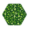 thumbnail image 1 of Disketp Happy St. Patrick'S Day Funny Coasters,6 Pcs Leather Coasters With Holder, Perfect Housewarming Hostess Gifts,Protect Furniture From Water Marks Scratch And Damage, 1 of 9
