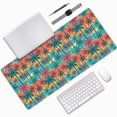 thumbnail image 1 of Disketp Hawaii Palms Gaming Mouse Mat Long Extended Mouse Pad Desk Mat Non-Slip Rubber Mice Pads Stitched Edges(315.5 x 16 x 0.12 Inches), 1 of 8