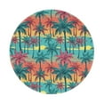 thumbnail image 1 of Disketp Hawaii Palms Small Mouse Pad 7.9x7.9 Inches,Washable Round Mousepad for Office Laptop Computer,Non-Slip Rubber Base Mouse Pads for Wireless Mouse, 1 of 8