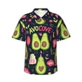 thumbnail image 1 of Disketp Hawaiian Shirts For Men,Avocado Love Print Mens Casual Short Sleeve Button Down Shirts Beach Shirt, 1 of 7