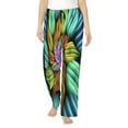thumbnail image 1 of Disketp Hippie Style for Women's Pajama Pants - Ultra Soft Fleece Sleep and Lounge Pants (Size: S-3XL)-Large, 1 of 6