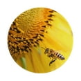 thumbnail image 1 of Disketp Honey Bee Pollinating Sunflower Small Mouse Pad 7.9x7.9 Inches,Washable Round Mousepad For Office Laptop Computer,Non-Slip Rubber Base Mouse Pads For Wireless Mouse, 1 of 9