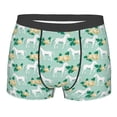 thumbnail image 1 of Disketp Horse And Flower Men's Boxer Briefs,Soft and Breathable Cotton Underwear with ComfortFlex Waistband, 1 of 7