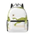 thumbnail image 1 of Disketp Hunting Frog Backpack for Women and Men, Lightweight Laptop Book Bag, Backpack for College -One Size, 1 of 6