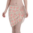 thumbnail image 1 of Disketp Insects Spiders Women Swimsuit Cover Up Short Chiffon Summer Beach Sarong Bikini Wrap Skirt Bathing Suit, 1 of 5