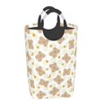 thumbnail image 1 of Disketp Kawaii Bear Square Laundry Bag Large Collapsible Dirty Clothes Bags With Handles Waterproof Essentials Storage For College Dorm, Family, 1 of 5