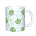 thumbnail image 1 of Disketp Kawaii Frogs Large Coffee Mug with Handle Tea Cup Novelty Coffee Cup for Men Women Office Work, 1 of 6