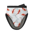 thumbnail image 1 of Disketp Koi Fish Corals,Spring Summer Non-Slip Mini Oven Mitt Set, Short Oven Mitts for Baking Grilling Barbecue Microwave, 5.9"x5.9"in, 1 of 7