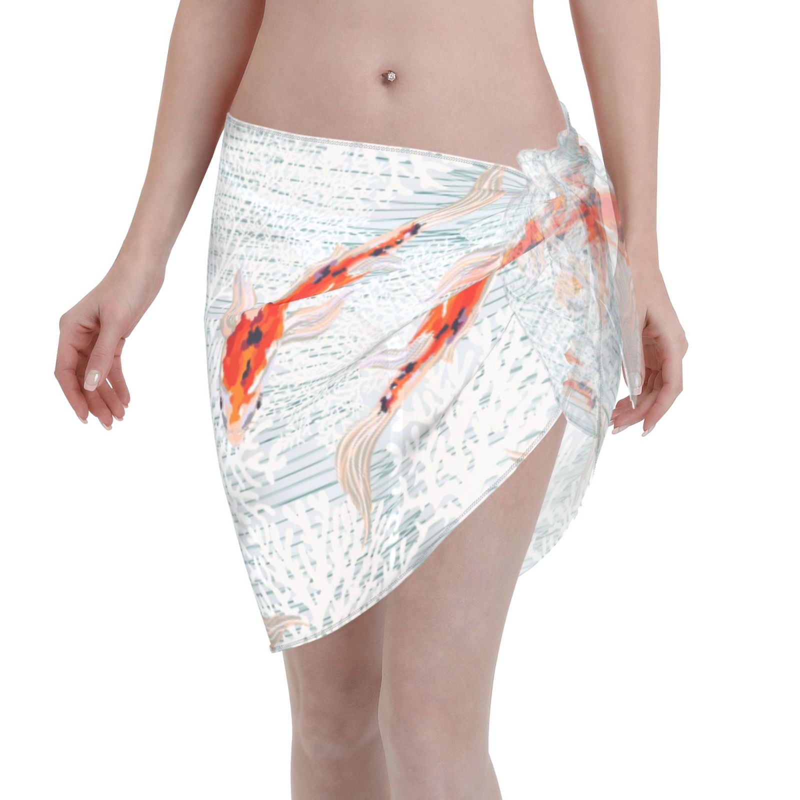 Citrus Women S Standard Flounce Short Swimsuit Cover Up main image 1
