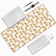 thumbnail image 1 of Disketp Labrador Retriever Dog Gaming Mouse Mat Long Extended Mouse Pad Desk Mat Non-Slip Rubber Mice Pads Stitched Edges(315.5 x 16 x 0.12 Inches), 1 of 1
