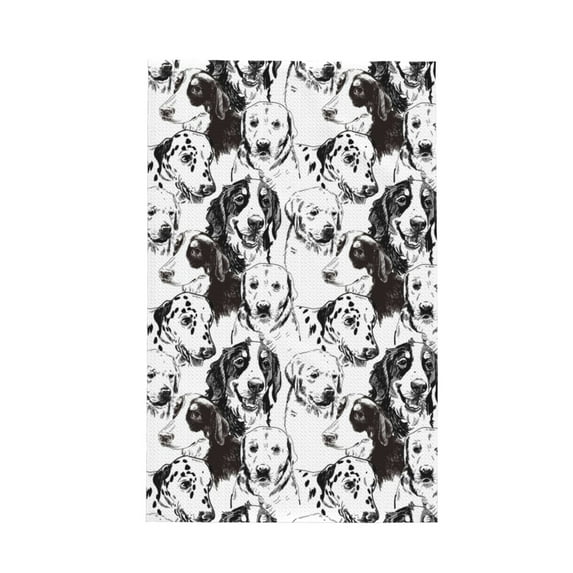 Disketp Labrador Retriever Dog Waffle Weave Kitchen Dish Cloth,Super Absorbent Kitchen Dish Towels 16*26 Inches for Dish Rags Washing Dishes, Drying Dishes