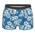 thumbnail image 1 of Disketp Leaves And Flowers Men's Boxer Briefs,Soft and Breathable Cotton Underwear with ComfortFlex Waistband, 1 of 7