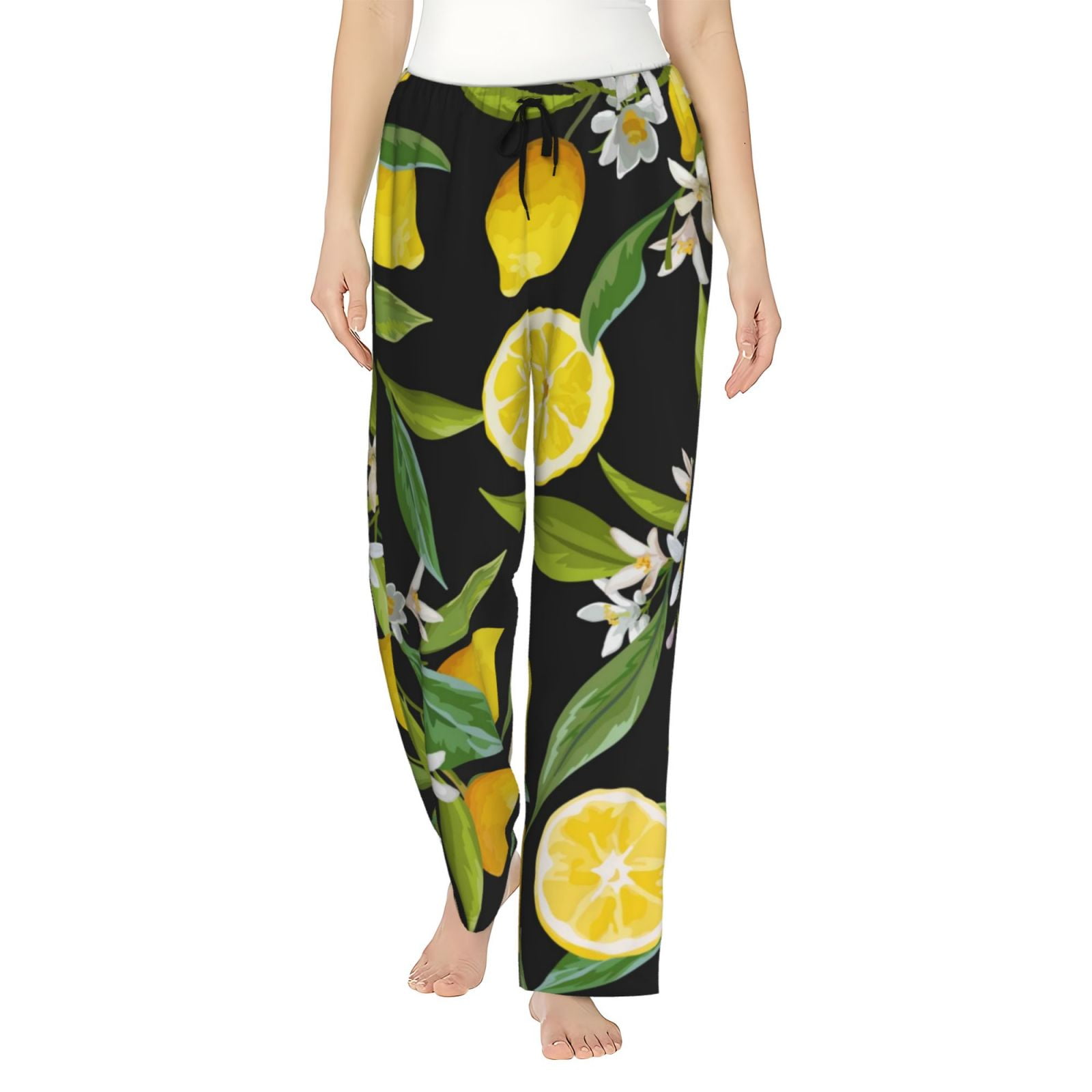 Multicolor Print Lemon Pants main image 1