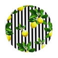 thumbnail image 1 of Disketp Lemons On Striped Small Mouse Pad 7.9x7.9 Inches,Washable Round Mousepad For Office Laptop Computer,Non-Slip Rubber Base Mouse Pads For Wireless Mouse, 1 of 9