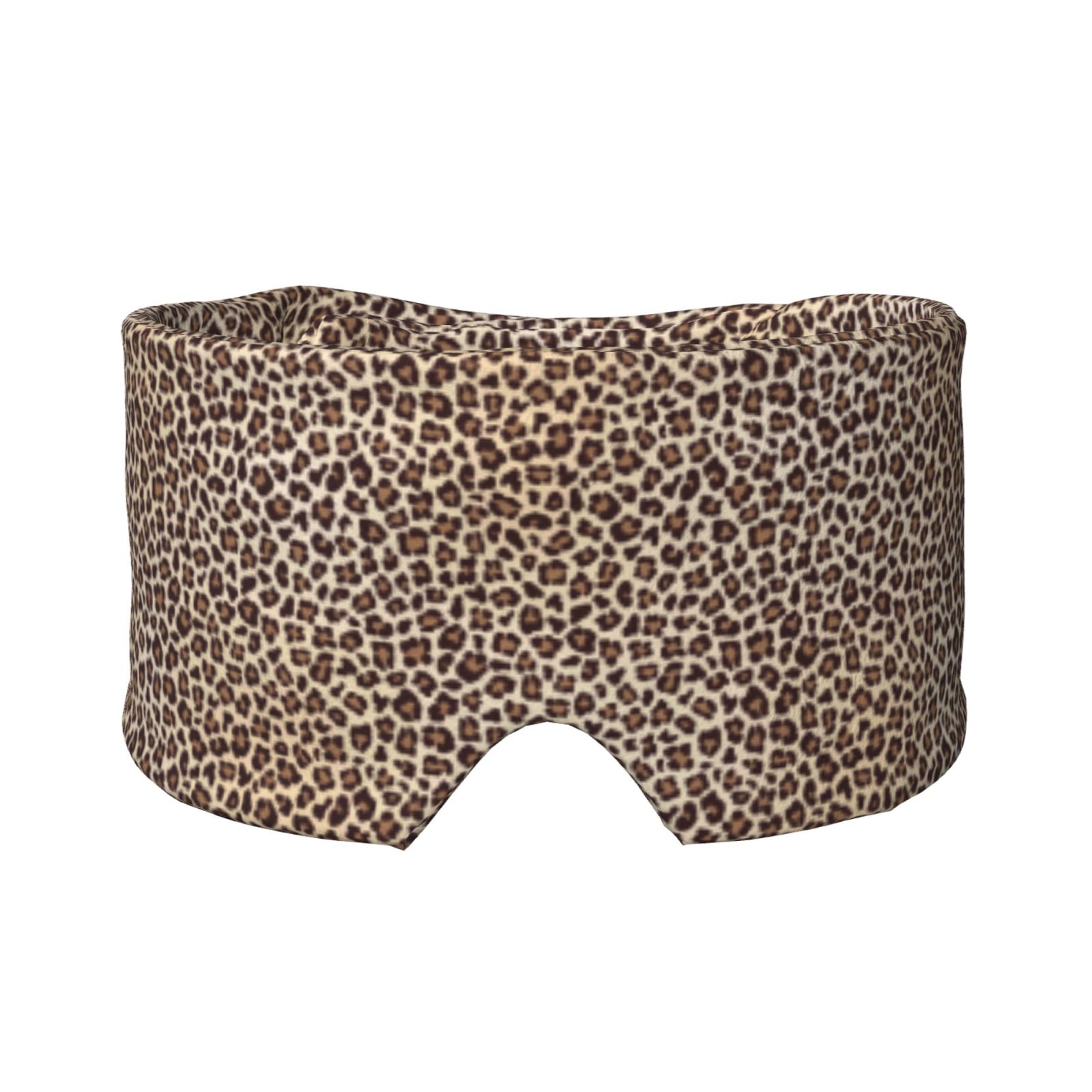 Leopard Eye Mask Disketp Leopard Print-2 Sleep Mask - Eye Mask for Sleeping, Full Eye ...