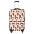 thumbnail image 1 of Disketp Leopard Print Elastic Travel Luggage Cover Travel Suitcase Protective Cover For Trunk Case Apply To 18''-32'' Suitcase Cover-Small, 1 of 7