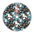 thumbnail image 1 of Disketp Lilies Flowers Christmas Tree Skirt, Christmas Tree Decorations, Christmas Decor, Tree Mat Decoration(30-48IN)-30", 1 of 6