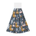 thumbnail image 1 of Disketp Llama and Cactus Hanging Kitchen Towel Tie Towels Tea Bar Dish Cloths Dry Towel for Laundry Room Decor (18*14in), 1 of 7