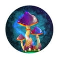 thumbnail image 1 of Disketp Magic Mushrooms ,Fireflies Small Mouse Pad 7.9x7.9 Inches,Washable Round Mousepad For Office Laptop Computer,Non-Slip Rubber Base Mouse Pads For Wireless Mouse, 1 of 9
