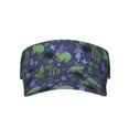 thumbnail image 1 of Disketp Magic Toads in Hats Sun Visors for Women Men Unisex Tennis Golf Visor Hat Adjustable Summer Hats Sport Outdoor Visor Hat UV Protection Cap, 1 of 6