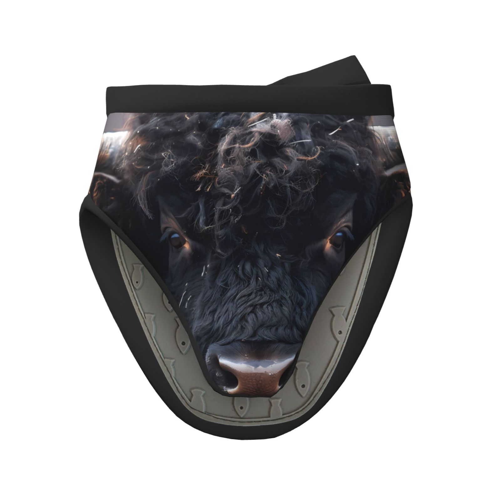 Disketp Majestic Black Yak NonSlip Mini Oven Mitt Set, Short Oven