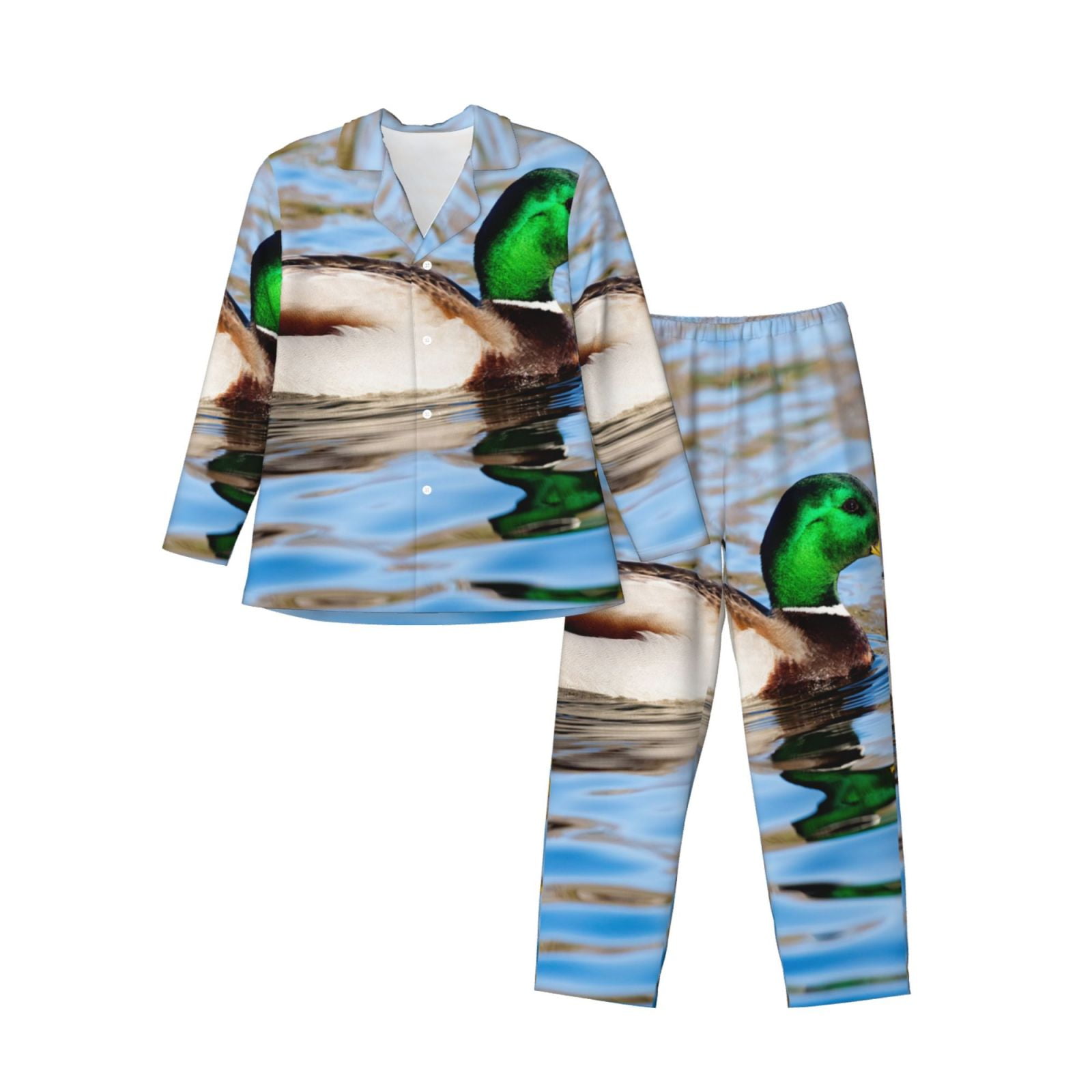 Kyte Baby Long Sleeve Toddler Pajama Set - Mallard Duck