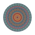 thumbnail image 1 of Disketp Mandala Small Mouse Pad 7.9x7.9 Inches,Washable Round Mousepad for Office Laptop Computer,Non-Slip Rubber Base Mouse Pads for Wireless Mouse, 1 of 8