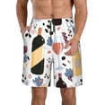 thumbnail image 1 of Disketp Men'S Swim Trunks Hawaiian Breathable Surf Beach Swimsuits Mesh Lining Beach Shorts With Pockets-Wine Bottles Glasses, 1 of 9