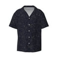 thumbnail image 1 of Disketp Men's Hawaiian Beautiful Roses Print Shirts Button Down Holiday Beach Shirts-XX-Large, 1 of 7