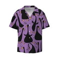 thumbnail image 1 of Disketp Men's Hawaiian Funny Goose Print Shirts Button Down Holiday Beach Shirts-3X-Large, 1 of 7